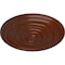 Ekena Millwork Carton Ceiling Medallion (For Canopies up to 2 5/8"), 12 5/8"OD x 1"P, Burnished Mahogany Crackle CM13CABMC - alternate 3
